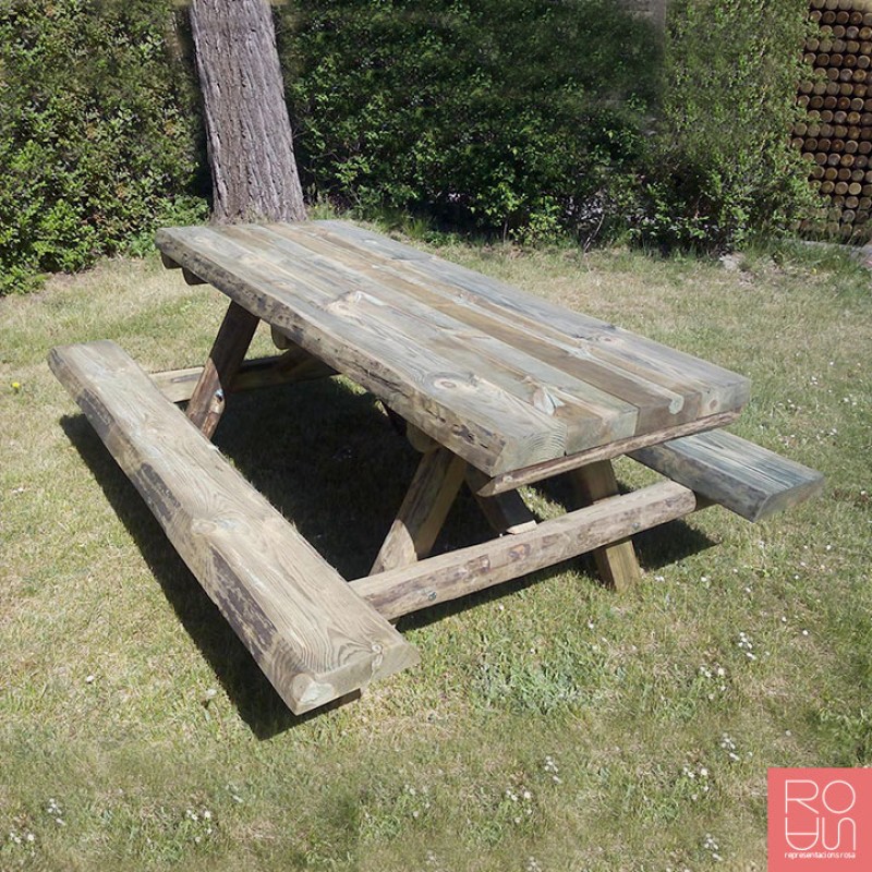 Taula de pícnic Rústica